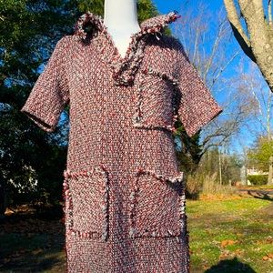 Tweed 3-Pocket Dress